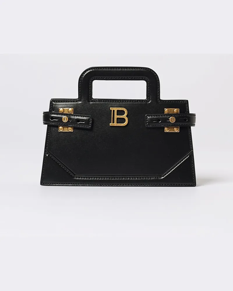 Balmain Schultertasche damen Schwarz