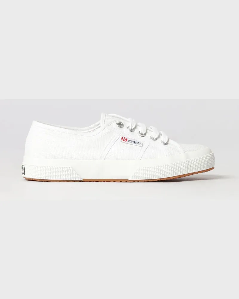 Superga 2750-Cotu Classic Sneakers aus Baumwoll-Canvas Weiss