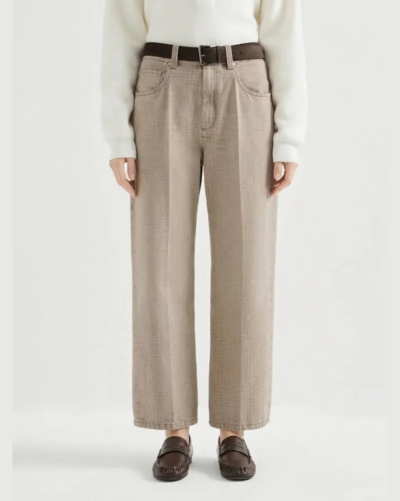 Brunello Cucinelli Jeans damen Beige