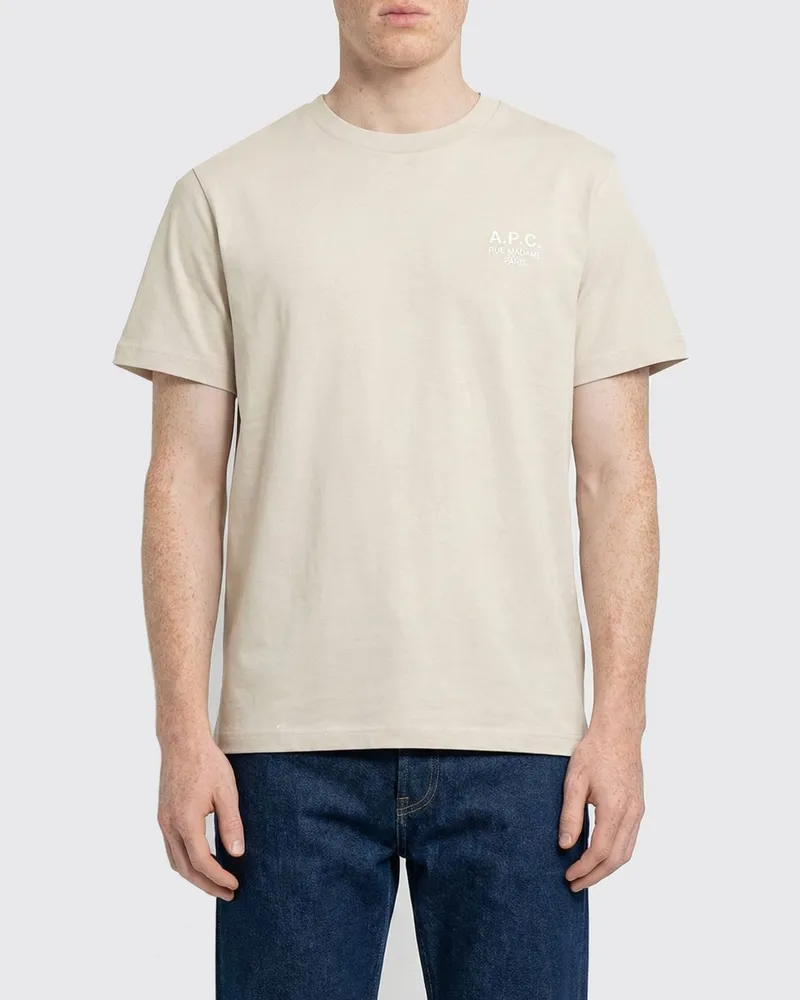 A.P.C. T-shirt herren Beige
