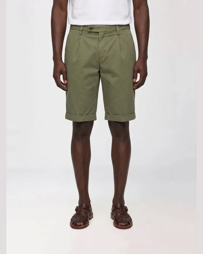 Briglia 1949 Maßgeschneiderte Baumwollshorts Military