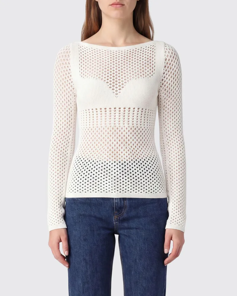 SPORTMAX Pullover damen Weiß