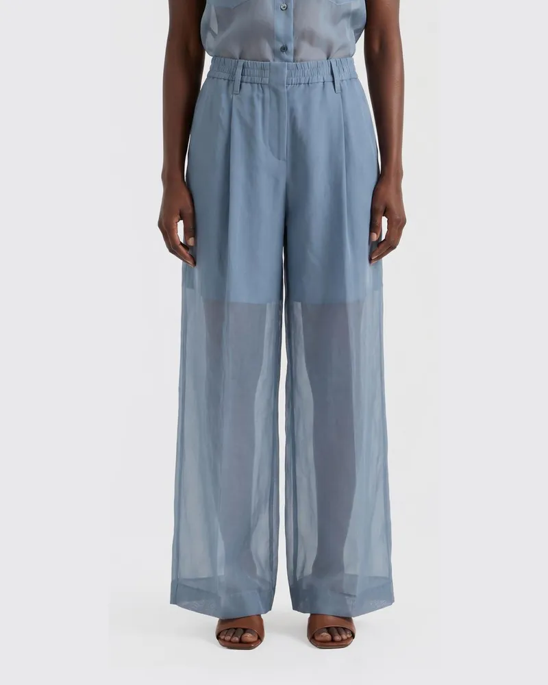 Brunello Cucinelli Hose damen Blau