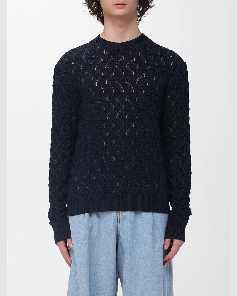 Dries van Noten Pullover herren Blau
