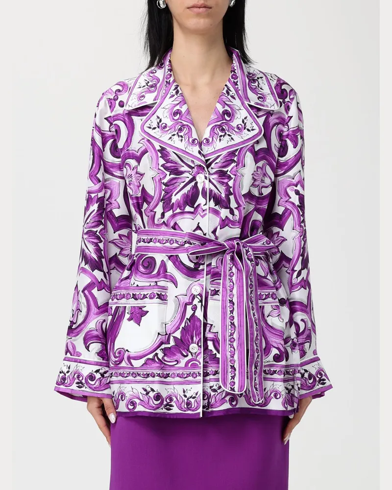Dolce & Gabbana Hemdbluse damen Dolce & Gabbana Violett
