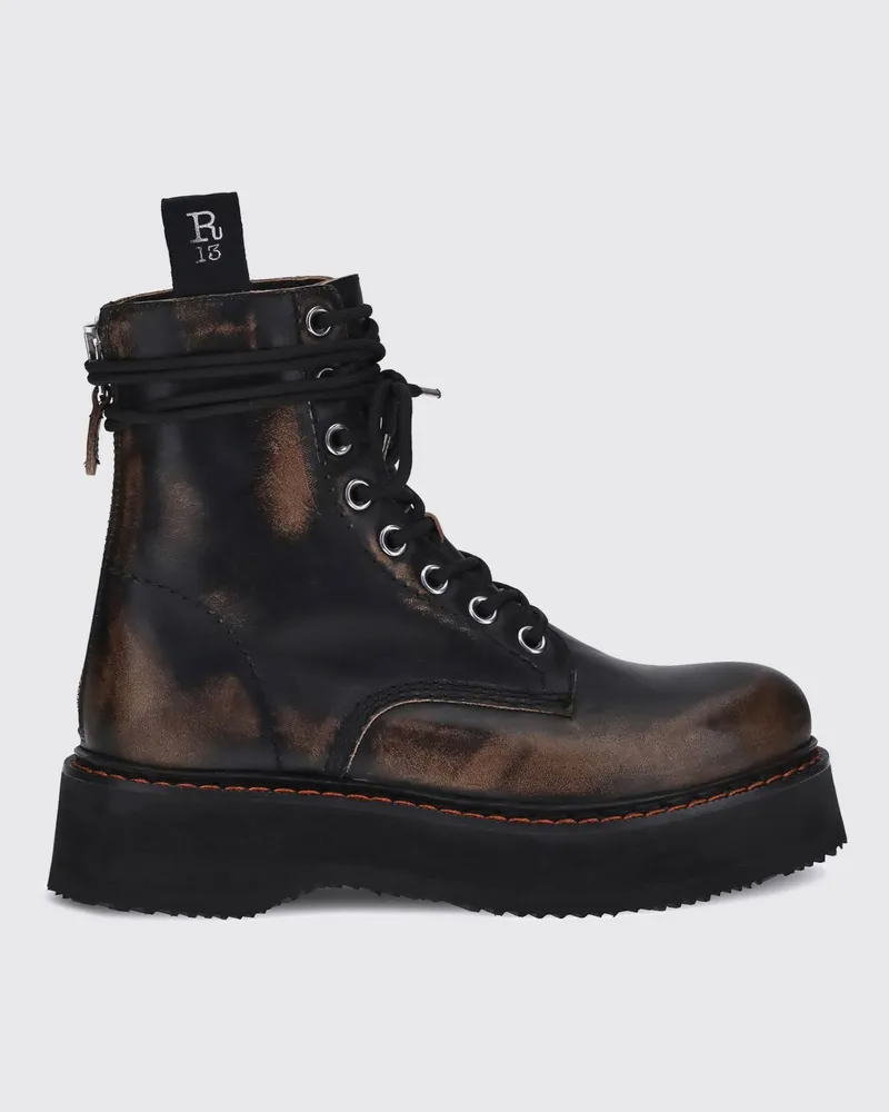 R13 Stiefel damen Schwarz