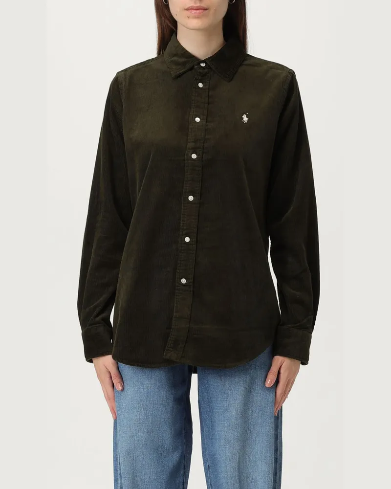 Ralph Lauren Hemdbluse damen Olive