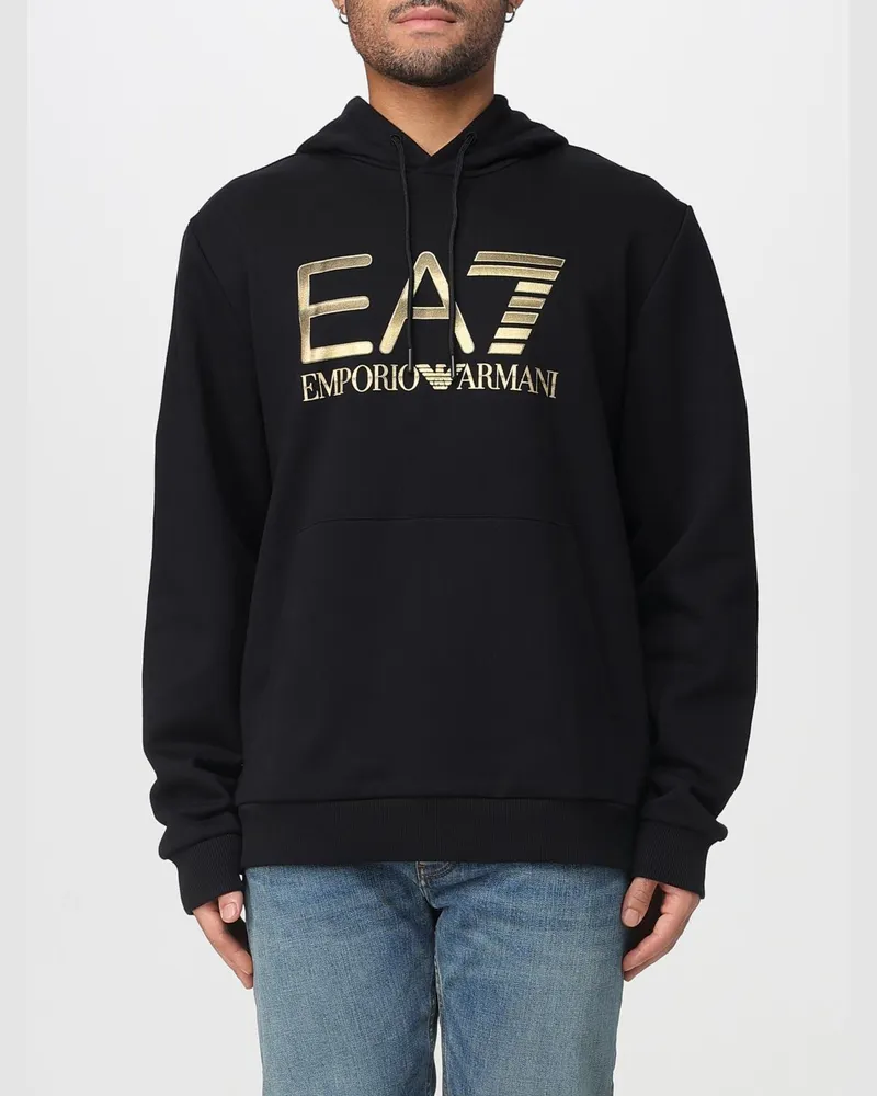 EA7 Sweatshirt herren Schwarz