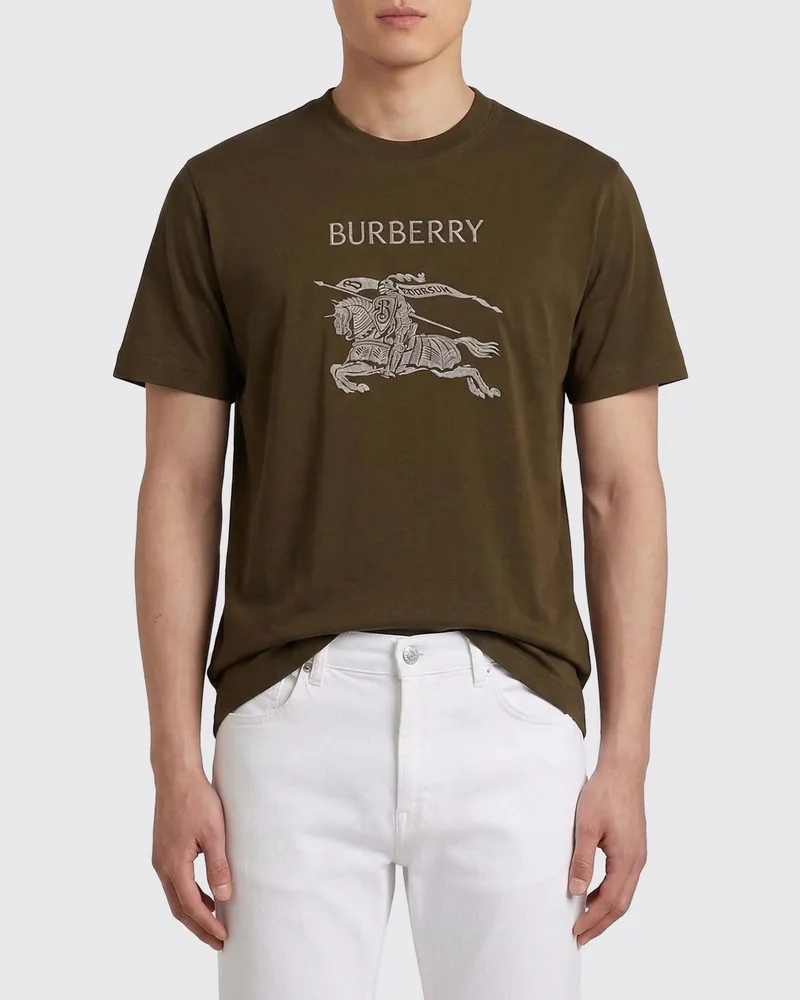 Burberry T-shirt herren Grün