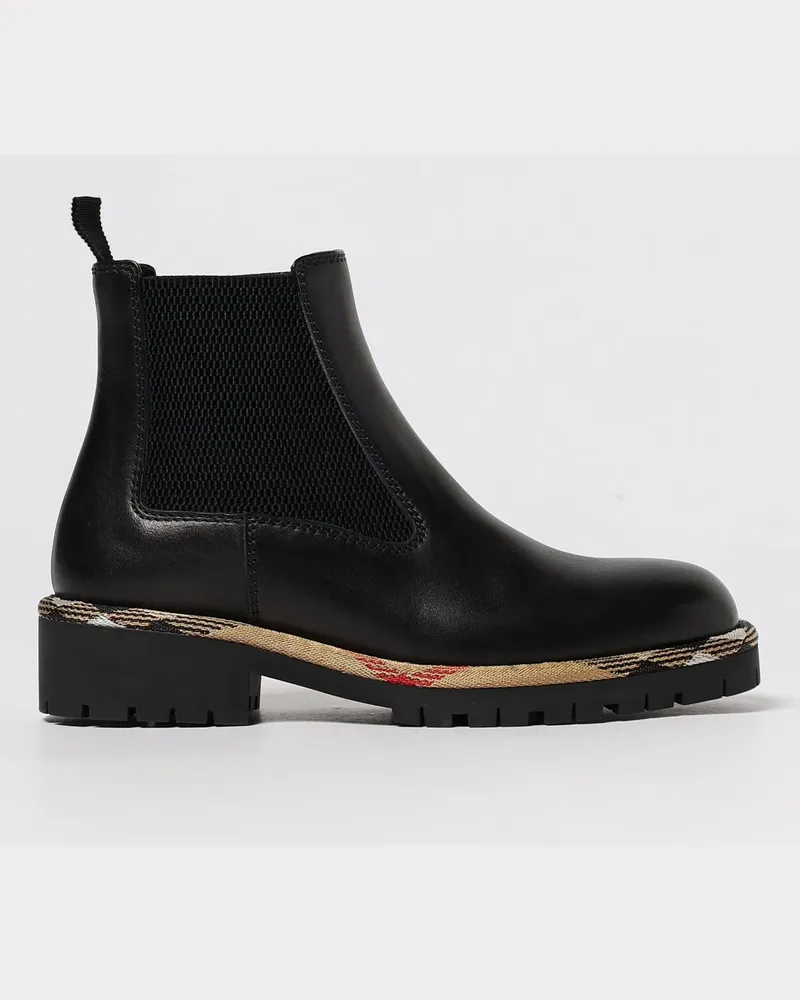 Burberry Stiefel damen Schwarz