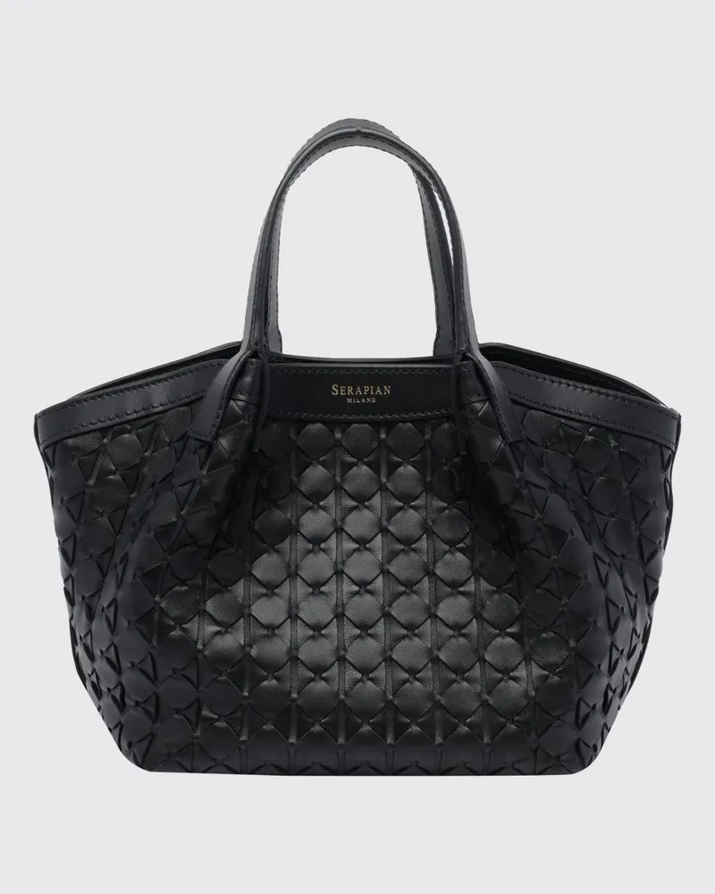 Serapian Handtasche damen Schwarz