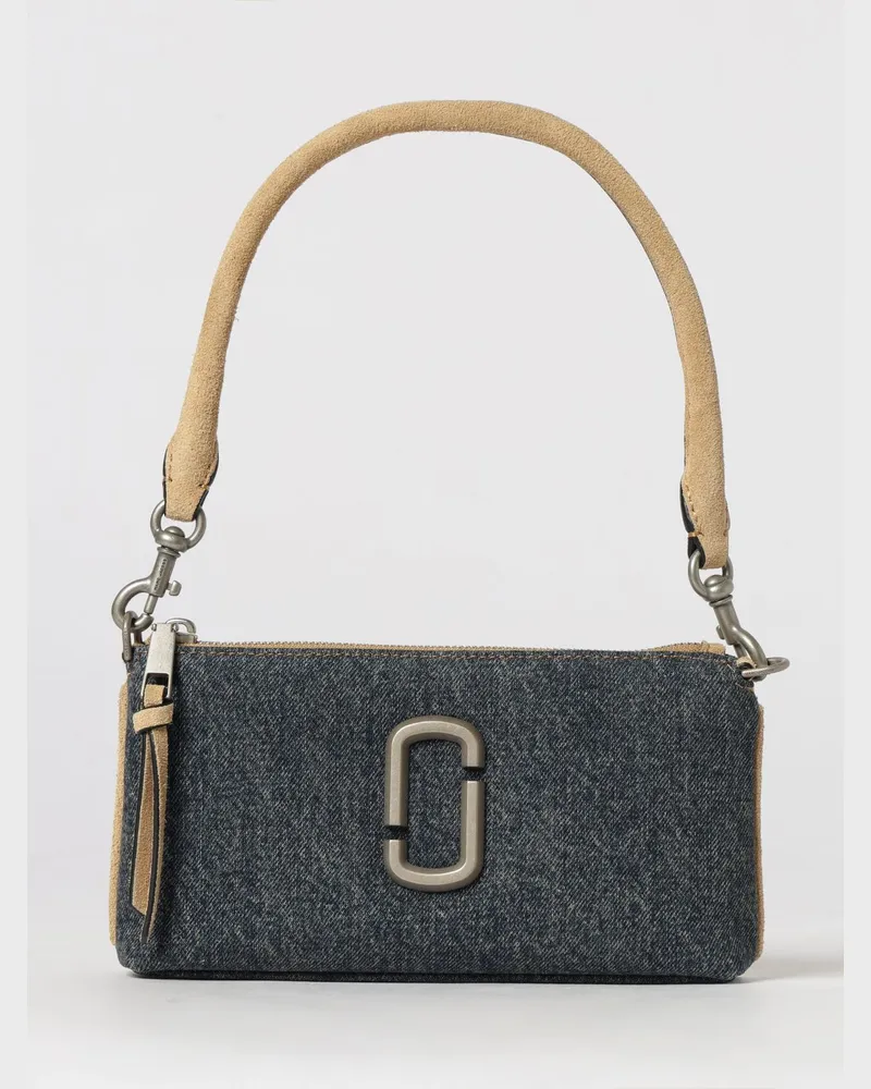 Marc Jacobs Tasche aus Denim und Wildleder Blau