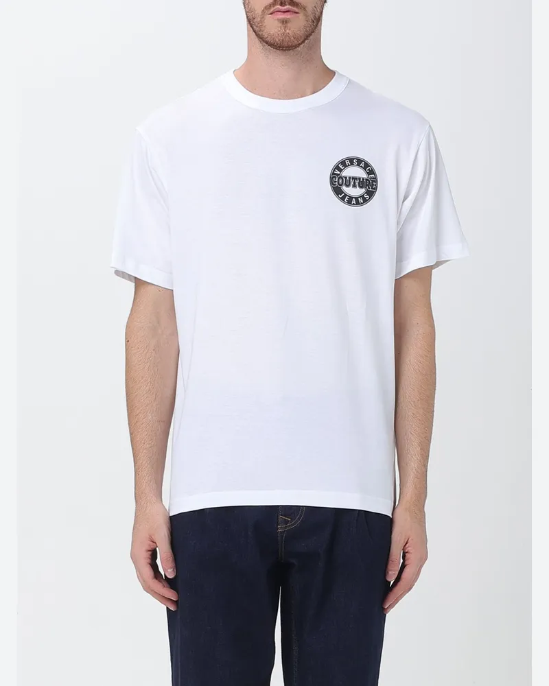 Versace Jeans T-shirt herren Weiß
