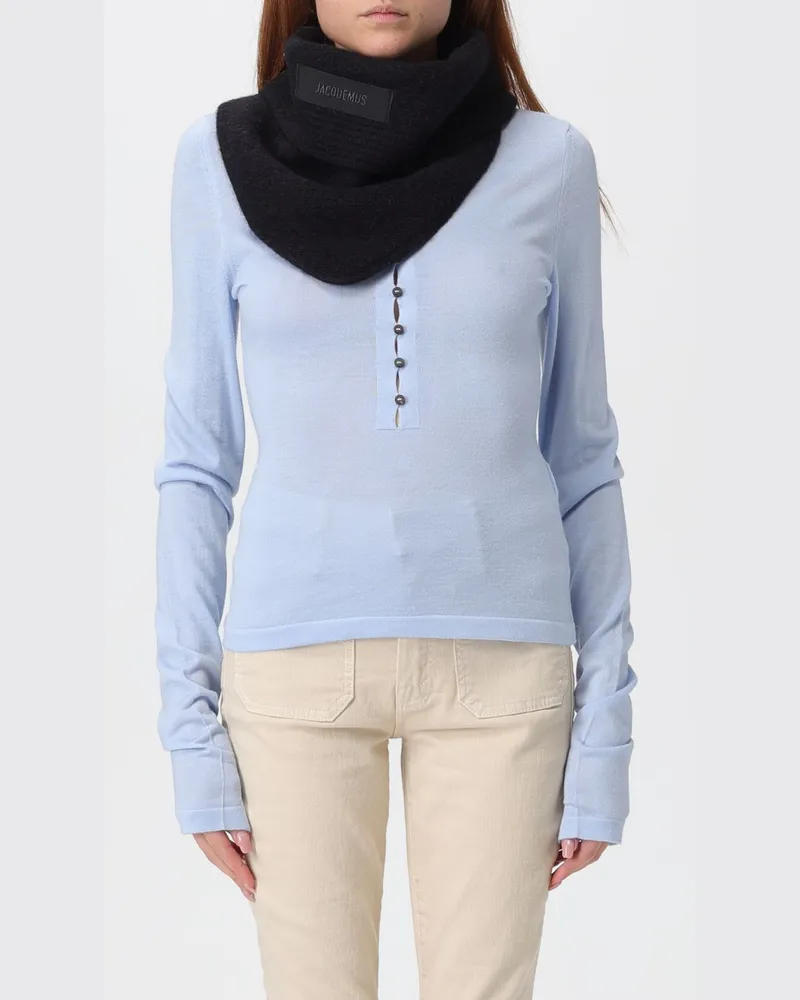 Jacquemus Schal damen Schwarz