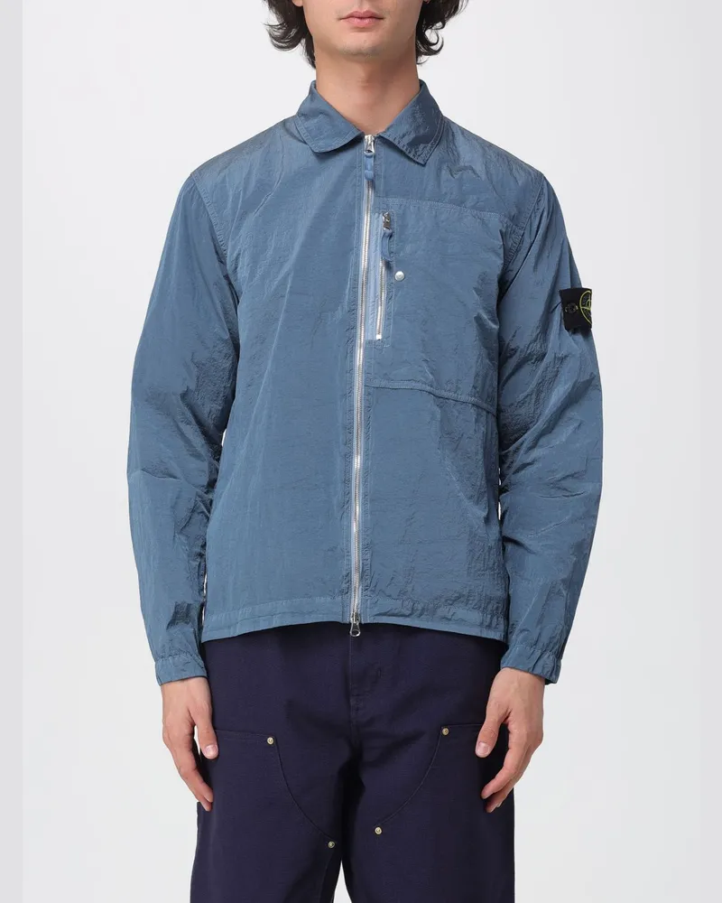 Stone Island T-shirt herren Hellblau