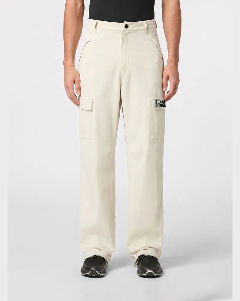 Philipp Plein Cargohose aus technischem Gewebe Grau