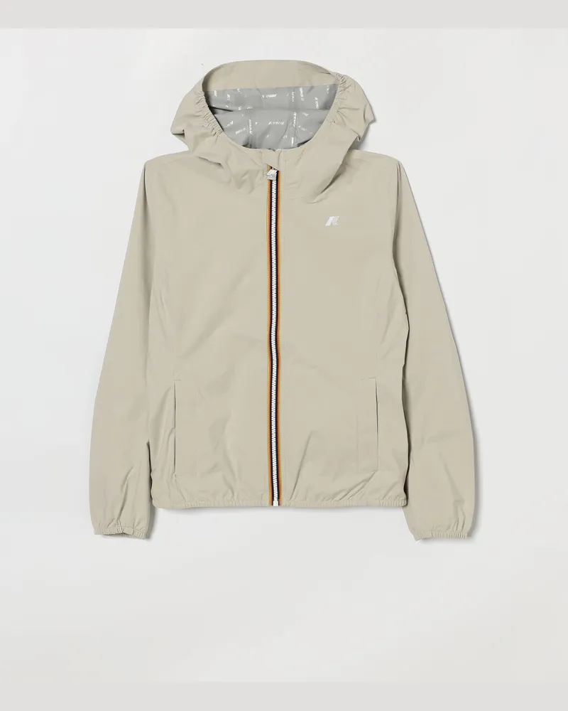 K-Way Lily Kapuzen-Nylonjacke Beige