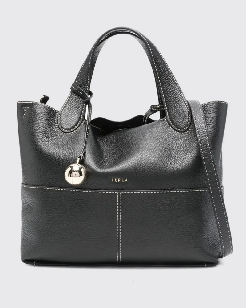 Furla Schultertasche damen Schwarz