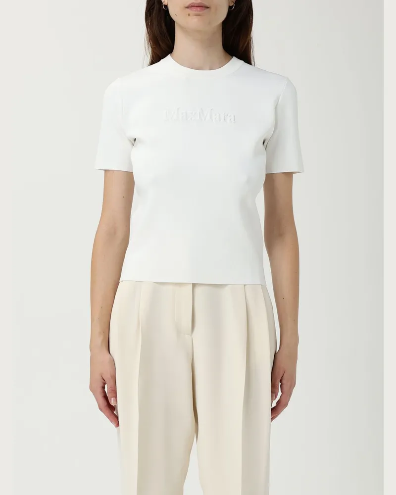 Max Mara Top damen Weiß