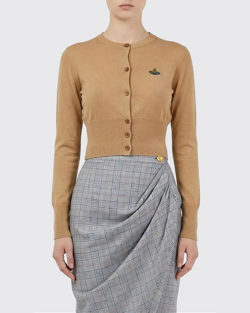 Vivienne Westwood Baumwoll-Cardigan Sand