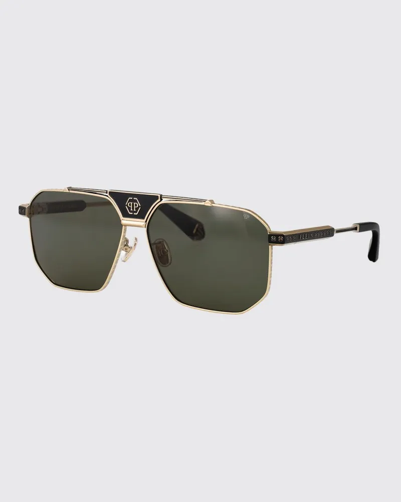 Philipp Plein Sonnenbrille herren Gold