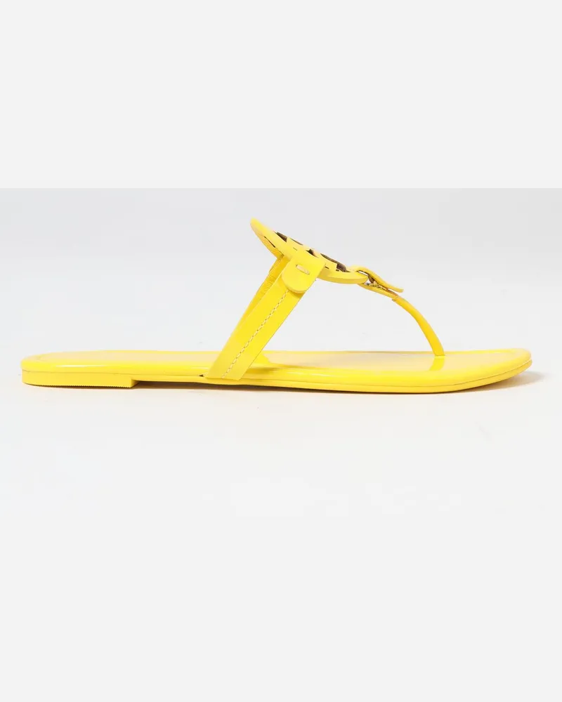 Tory Burch Flache sandalen damen Gelb