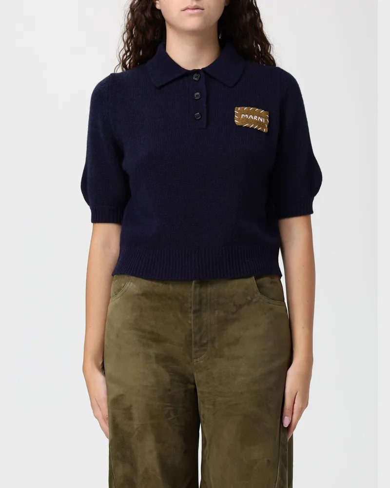 Marni T-shirt damen Blau