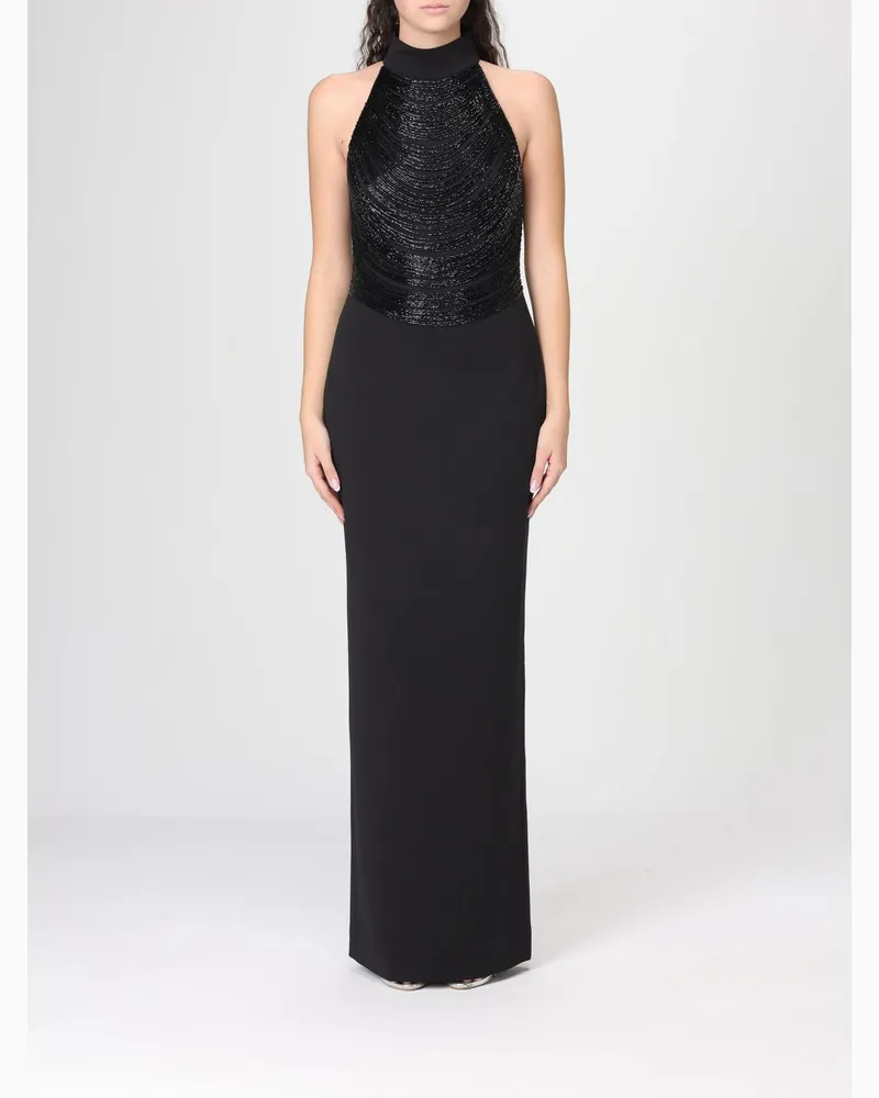 Solace London Kleid damen Schwarz