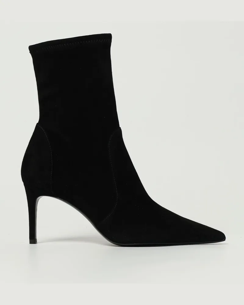 Stuart Weitzman Flache stiefeletten damen Schwarz