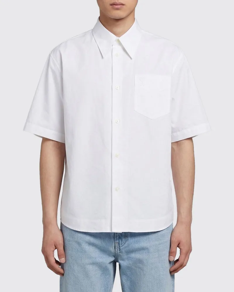 AMI Paris Hemd herren Weiß