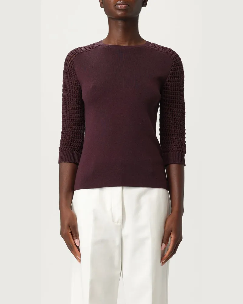 Liviana Conti Pullover damen Weinrot