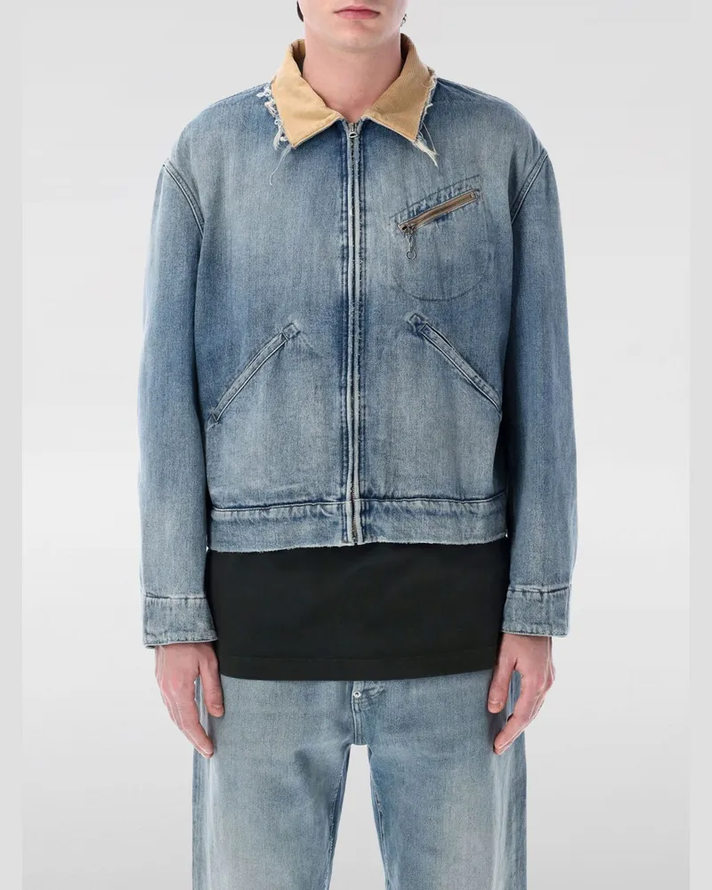 Maison Margiela Jacke herren Blau