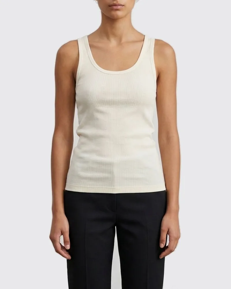 Saint Laurent T-shirt damen Weiß