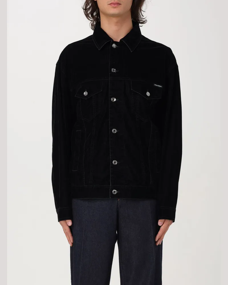 Dolce & Gabbana Mantel herren Dolce & Gabbana Schwarz