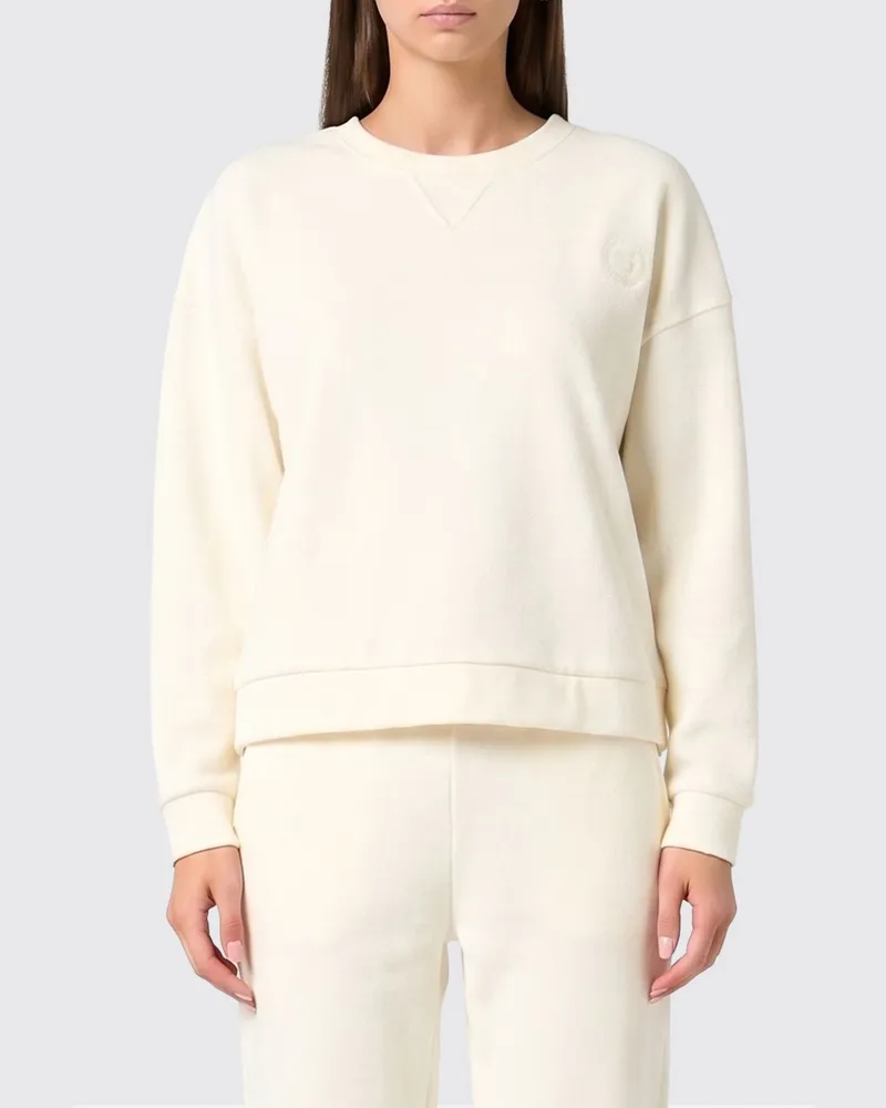 Philipp Plein Rundhals-Sweatshirt aus Baumwolle Weiß