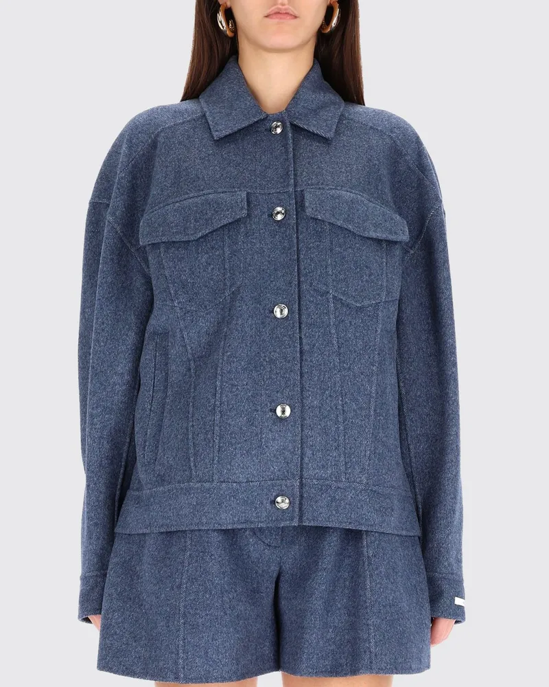 SPORTMAX Jacke damen Blau