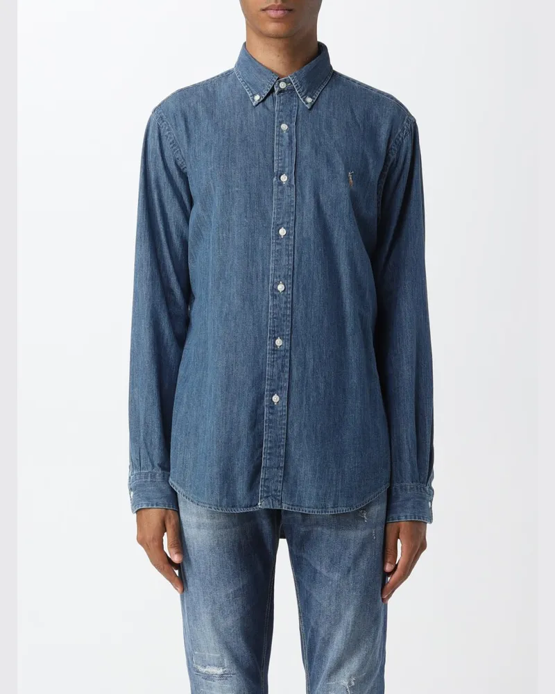 Ralph Lauren Herren Hemd Blau