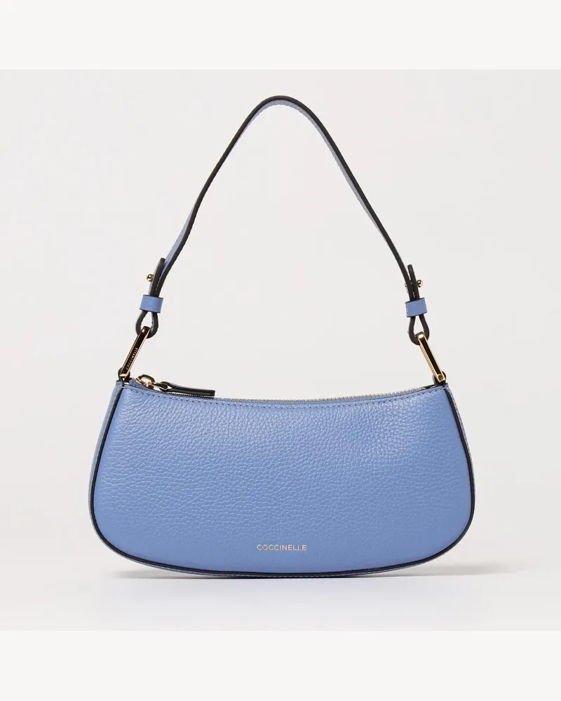 Coccinelle Schultertasche damen Hellblau