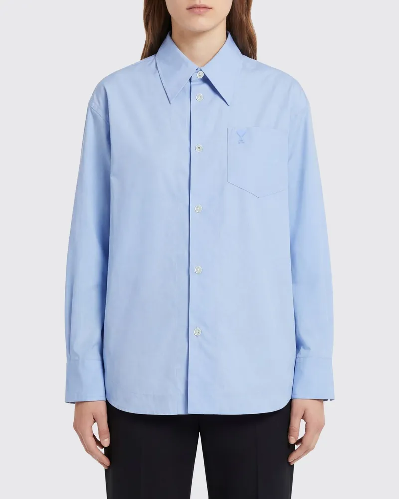 AMI Paris Hemdbluse damen Blau