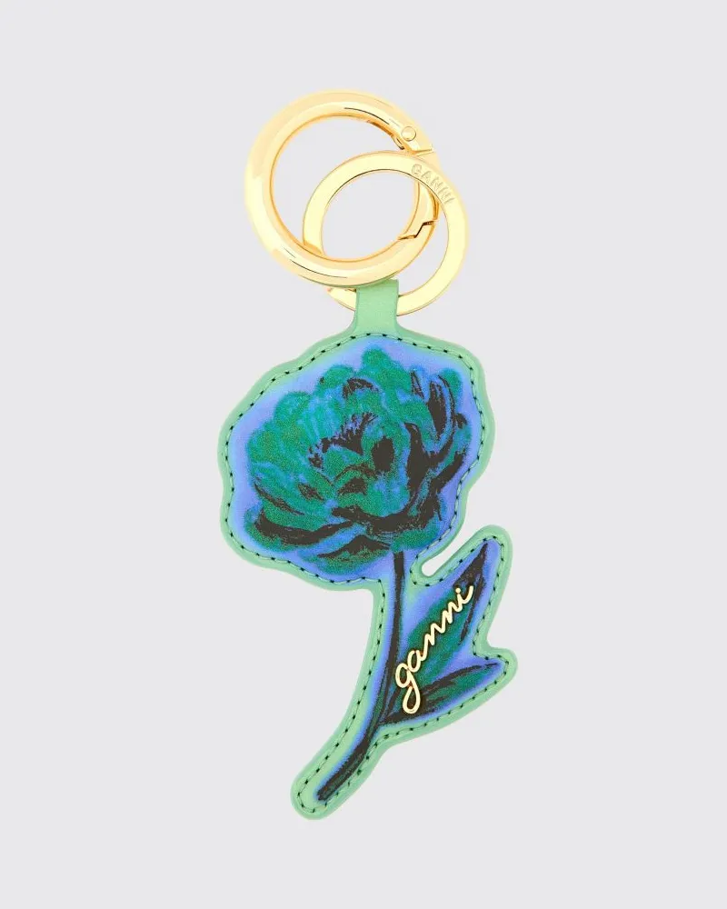 Ganni Schlüsselanhänger damen Grün