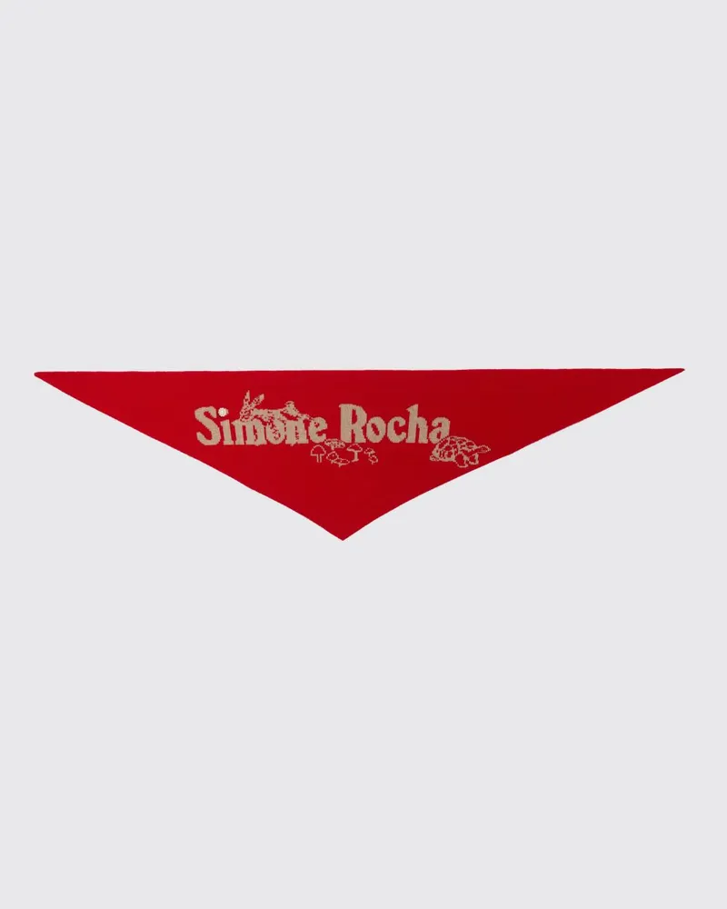 Simone Rocha Schal damen Rot