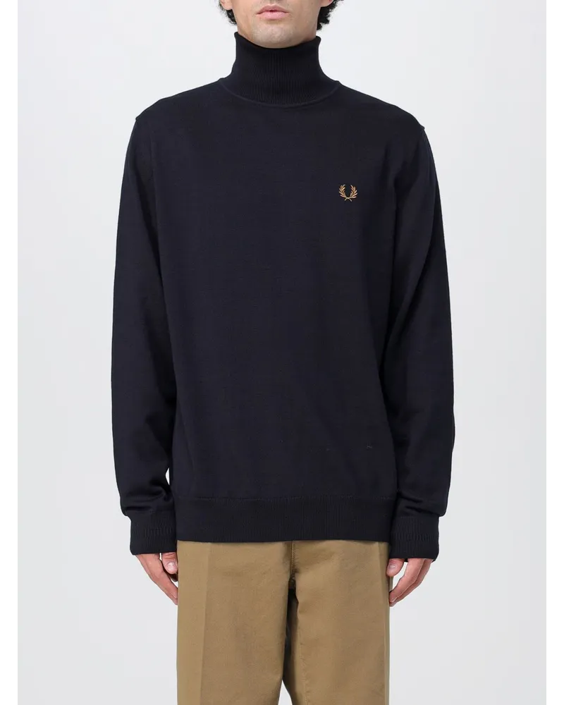 Fred Perry Pullover Blau