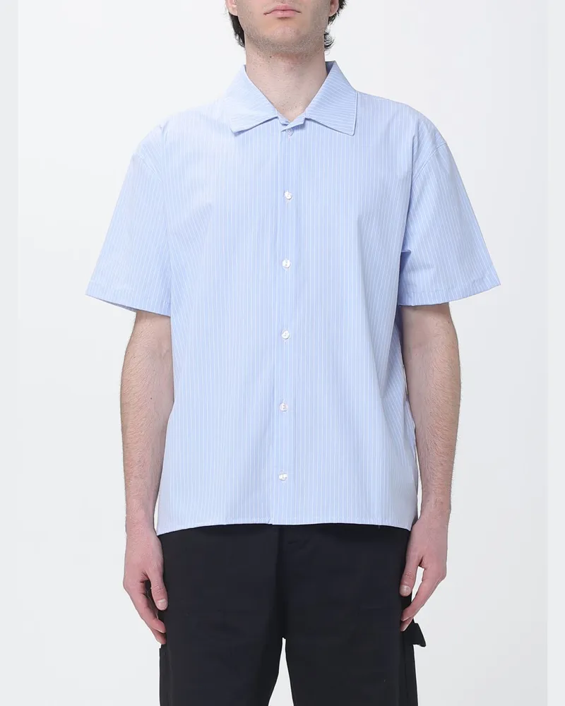 DISCLAIMER Hemd herren Blau