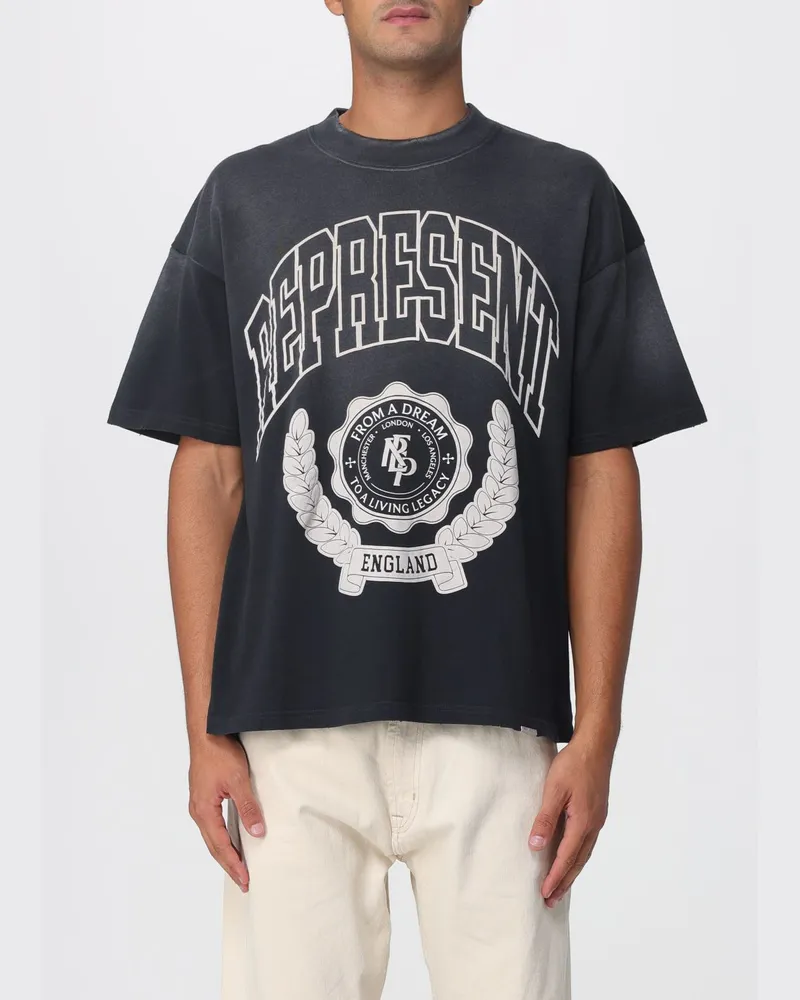 REPRESENT T-shirt herren Schwarz