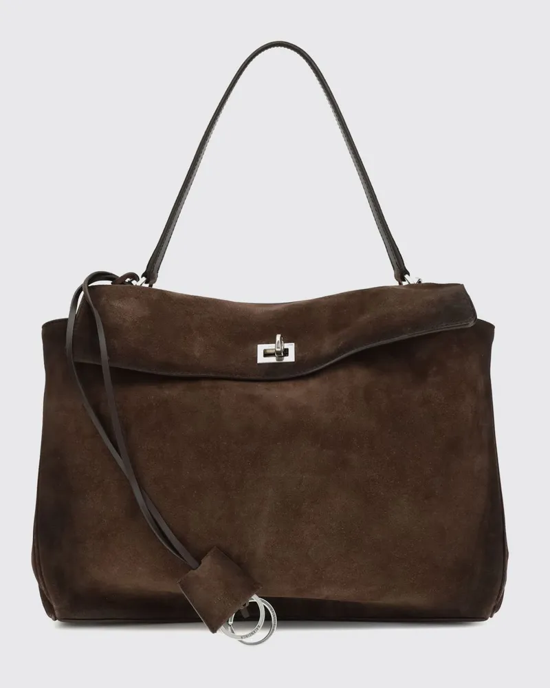 Balenciaga Schultertasche damen Ebony