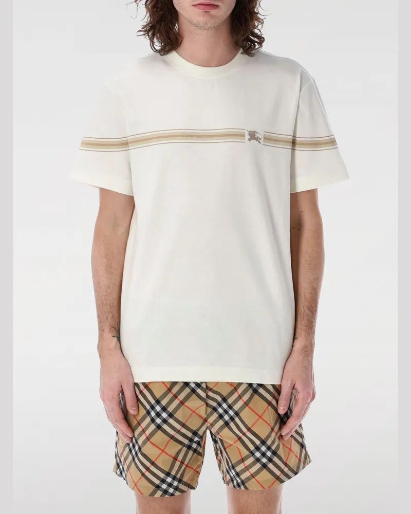 Burberry T-shirt herren Weiß