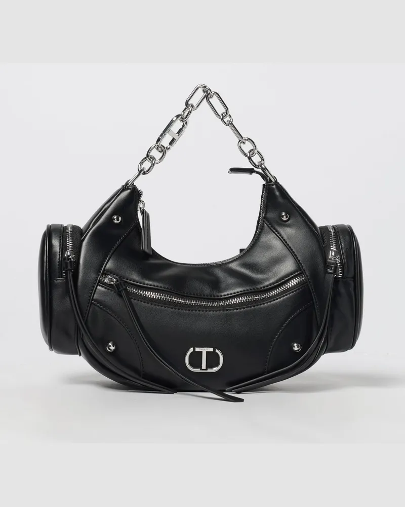 Twin-Set Schultertasche damen Schwarz