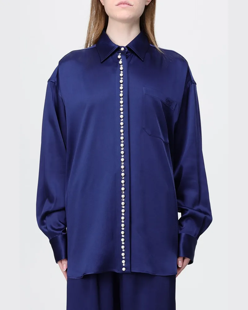 Stella McCartney Hemdbluse damen Blau