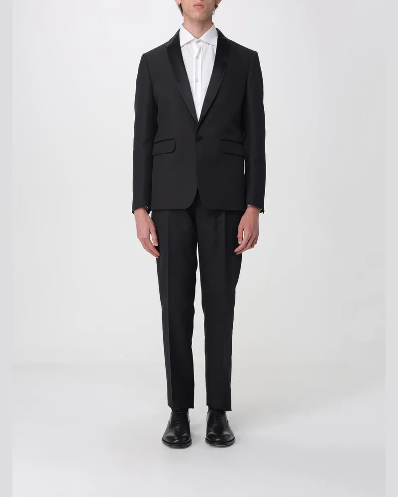 Dsquared2 Smoking aus Baumwolle und Seide Schwarz