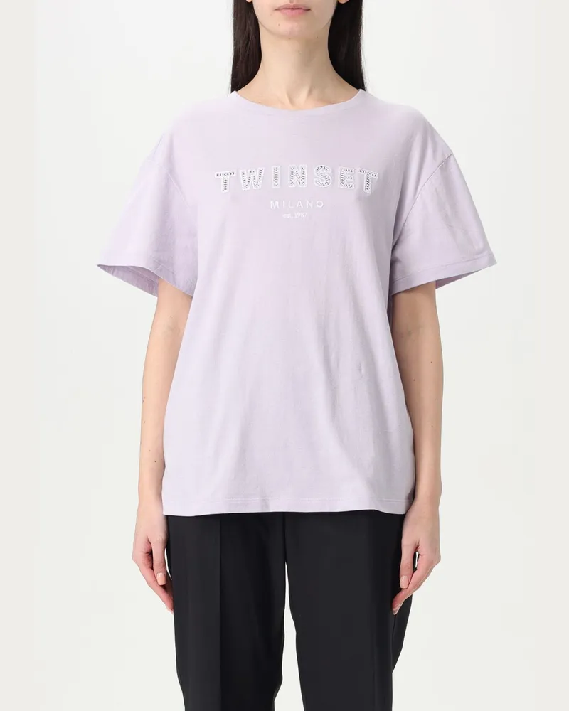 Twin-Set T-shirt damen Lila